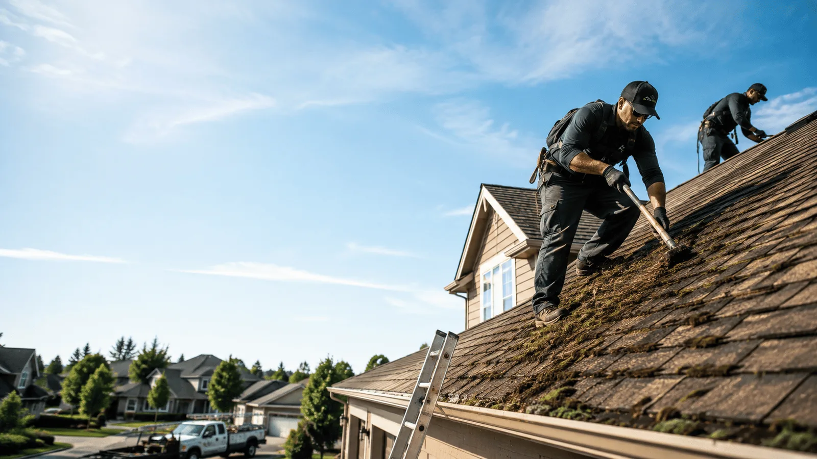 Roof Moss Removal in Dix, NE near me